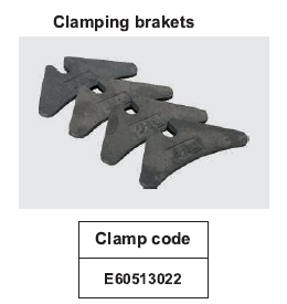 E60513022 Clamping Brackets